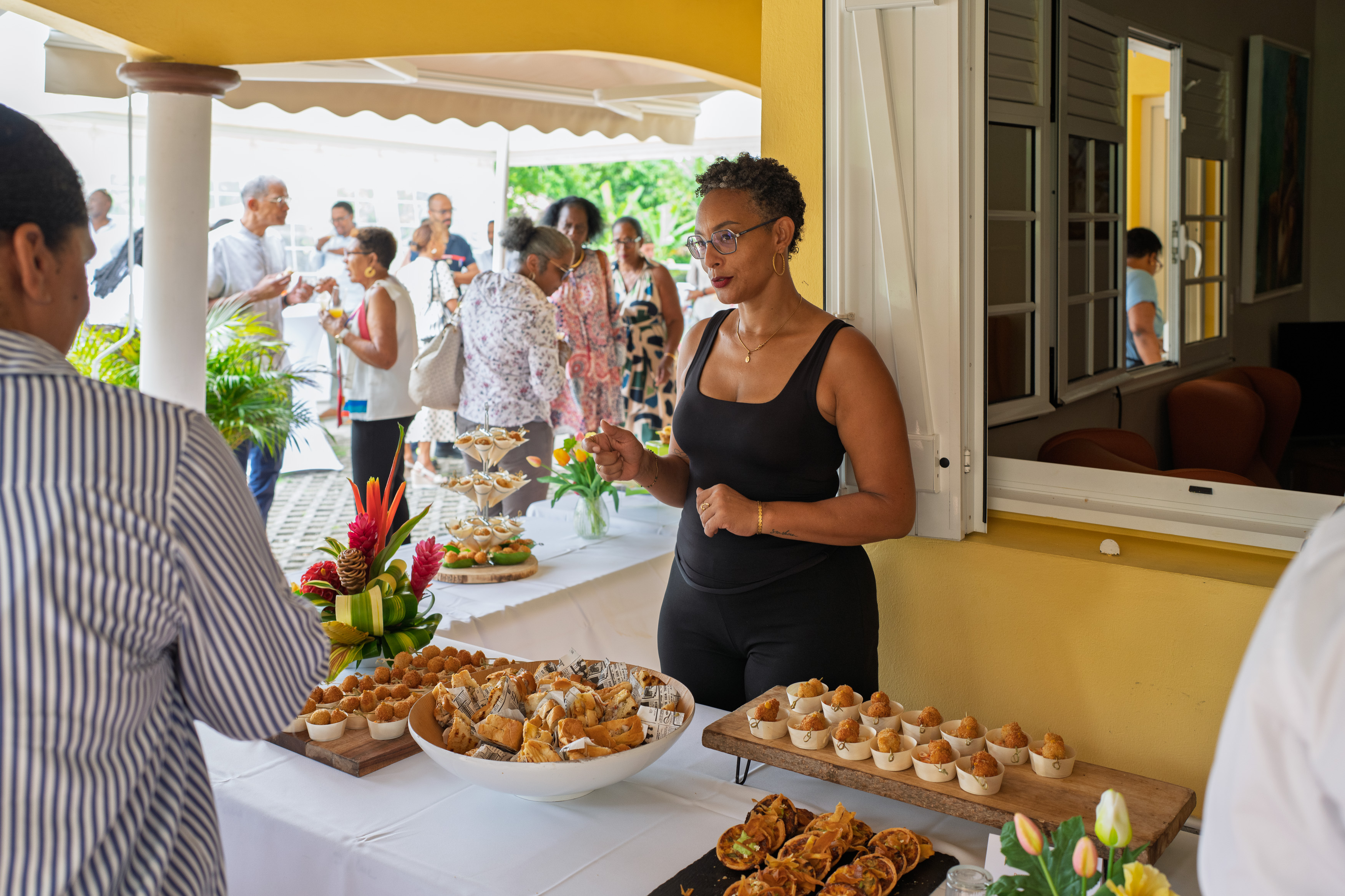 Réception de l'inauguration — La Maison Hortense