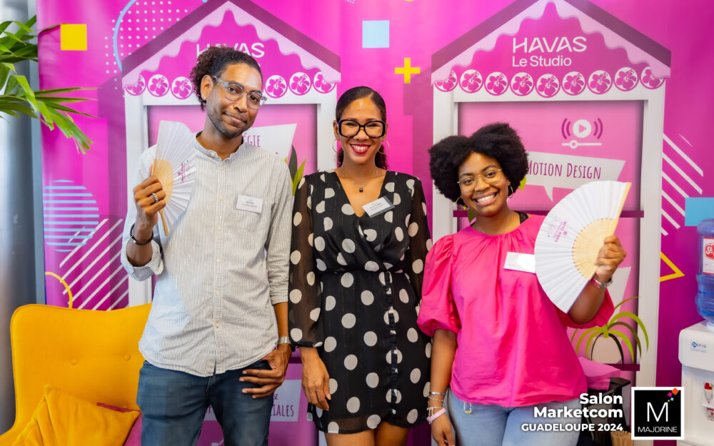 Vue du salon MarketCom Guadeloupe